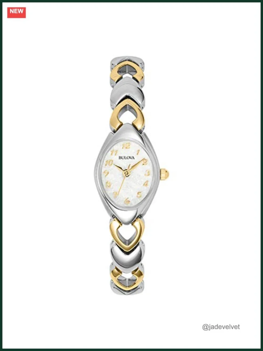 Ladies 3 Hand Quartz Classic Stainless Steel Case Bracelet Watch